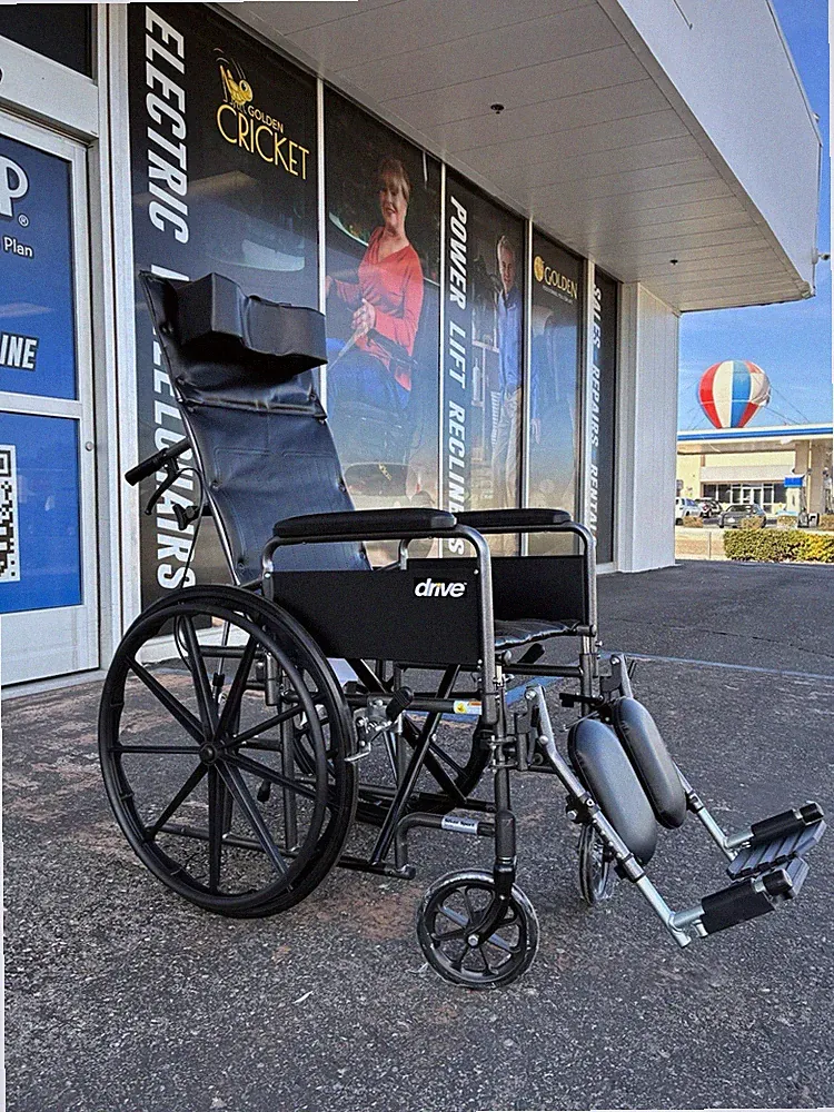 Drive Silver Sport Reclining Wheel Chair