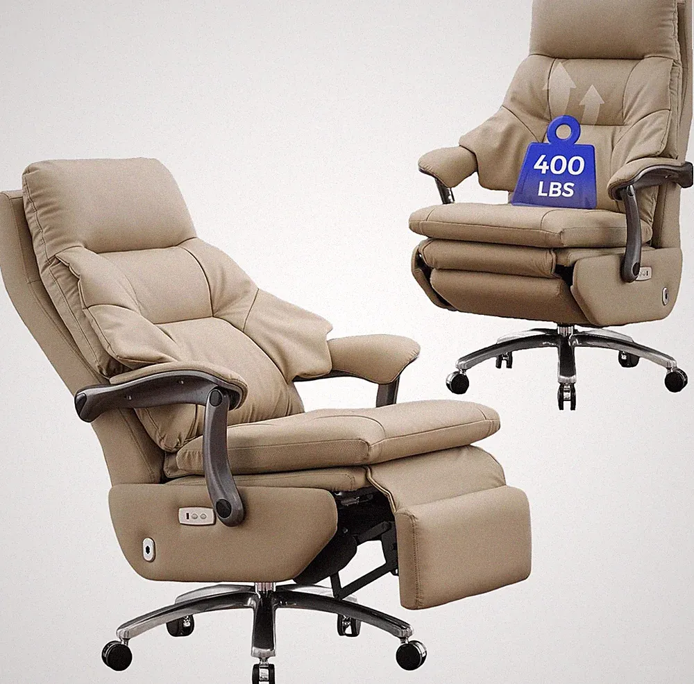 Electric Recliner Chair Big and Tall Office Chair High Back Executive Chair with