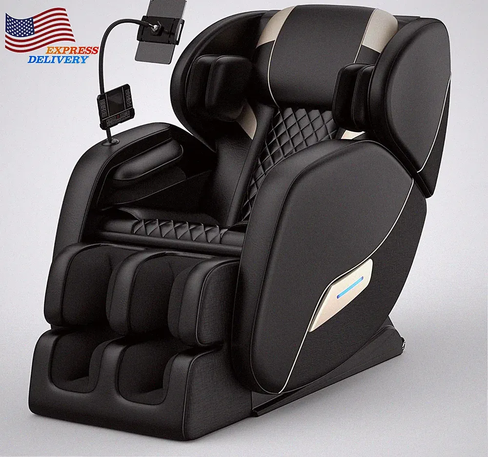Shiatsu 8 Full Body Massage Recliner Chair ZERO GRAVITY Back Roller Foot Massage